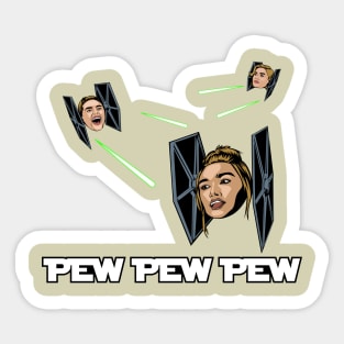 PEW PEW Sticker